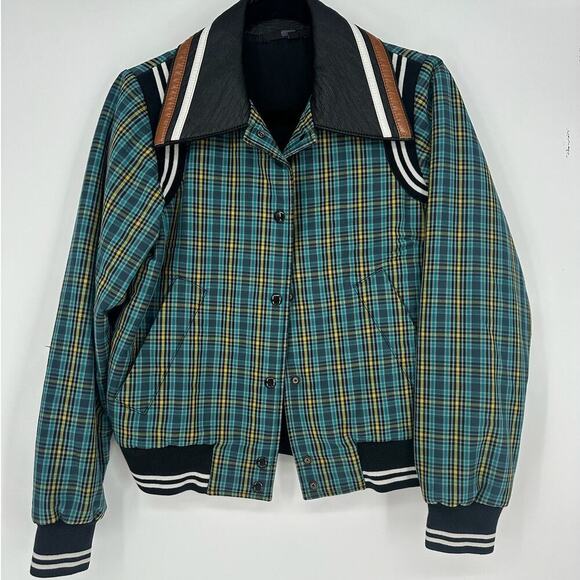 No. 21 Plaid Bomber Jacket - Picture 2 of 11
